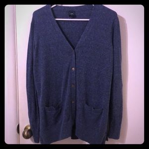 Gap Navy Blue Boyfriend Cardigan w/ Pockets!